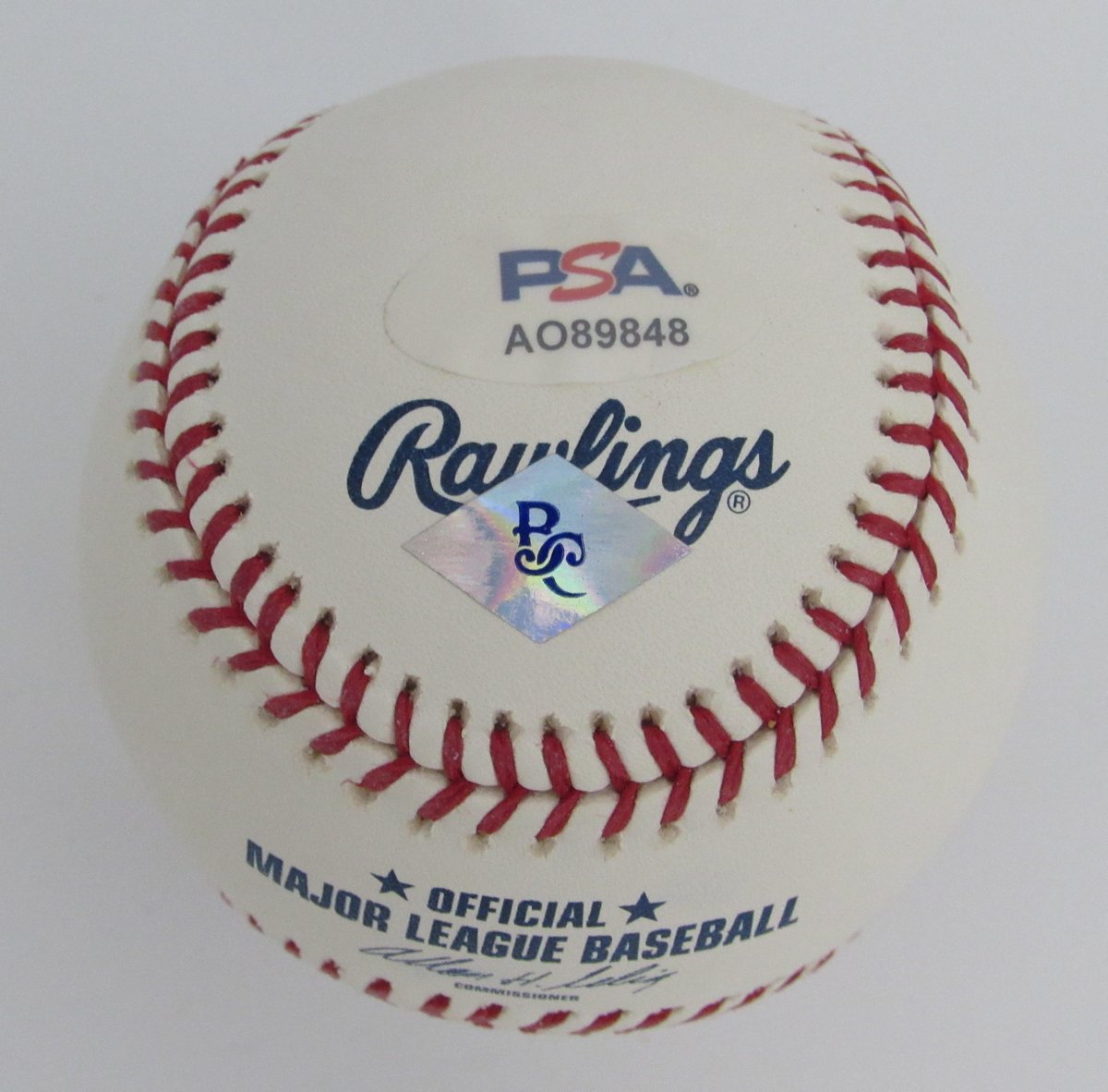 Jon Matlack Signed/Inscribed OML Baseball New York Mets PSA/DNA 195771