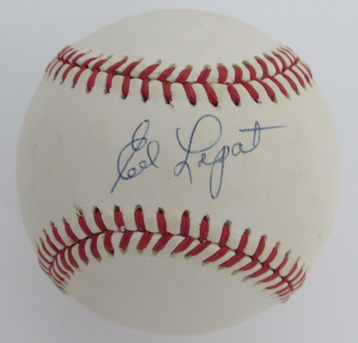 Eddie Lopat Signed/Autographed OAL Baseball New York Yankees PSA/DNA 195780
