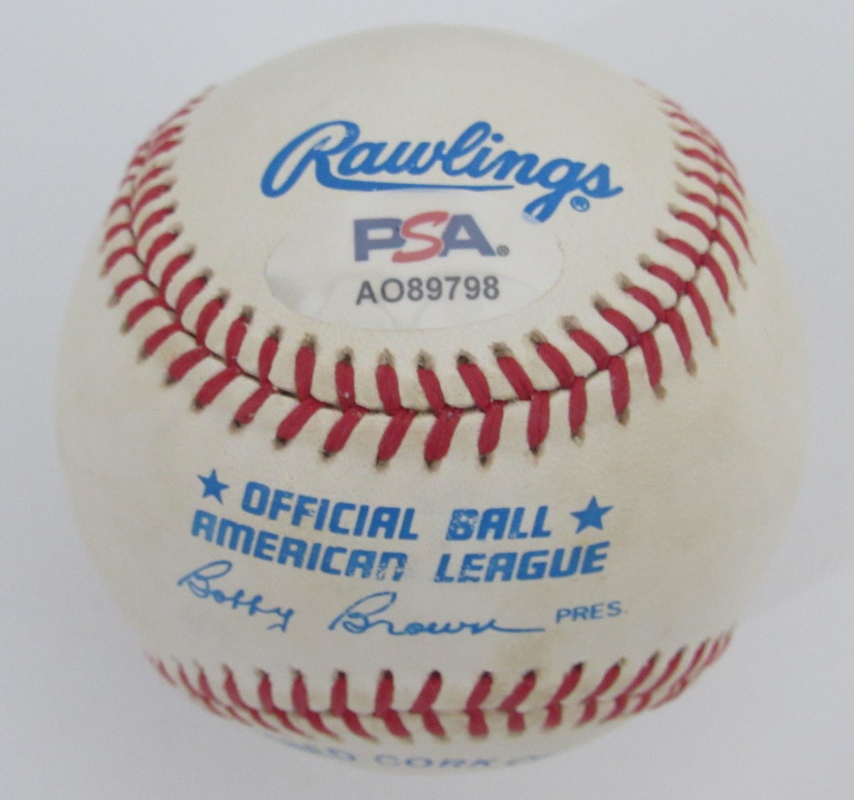 Allie Reynolds Signed/Autographed OAL Baseball New York Yankees PSA/DNA 195782