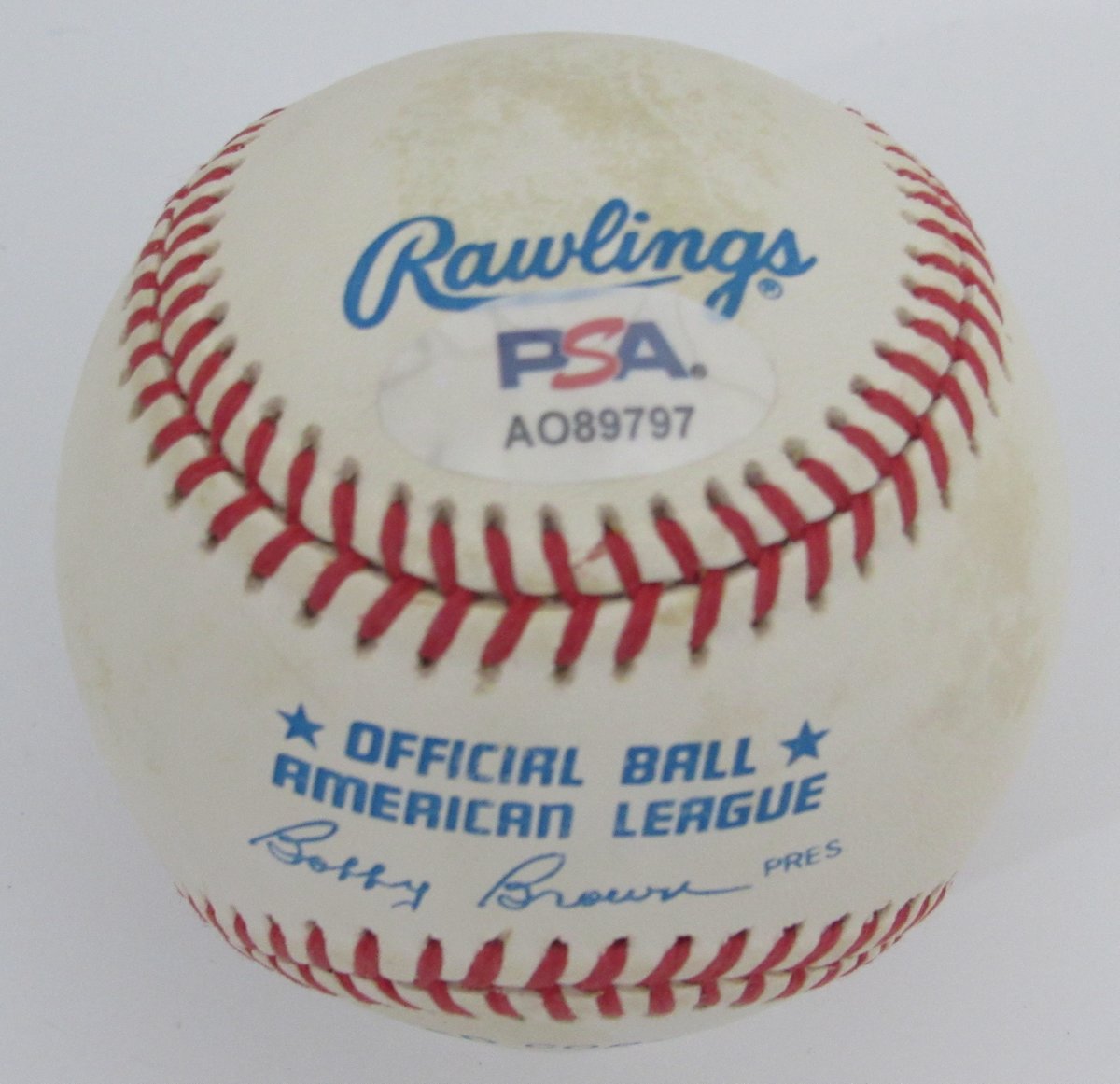 Roy White Signed/Autographed OAL Baseball New York Yankees PSA/DNA 195785