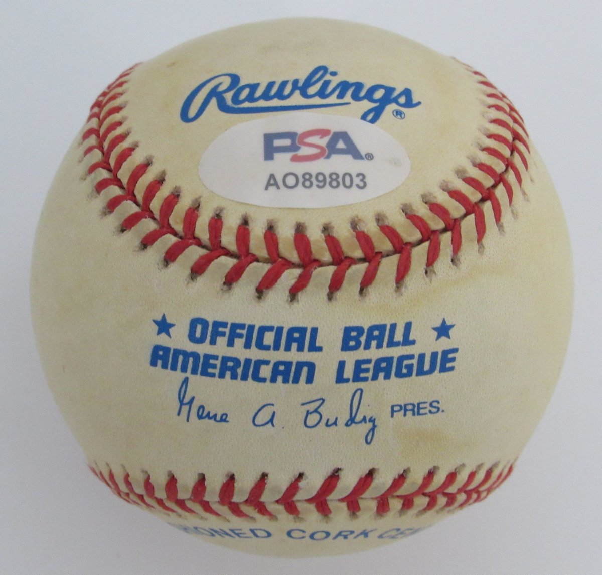 Mark McGwire Signed/Autographed OAL Baseball Oakland A's PSA/DNA 195787