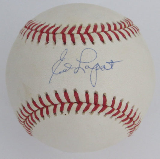 Eddie Lopat Signed/Autographed OAL Baseball New York Yankees PSA/DNA 195788