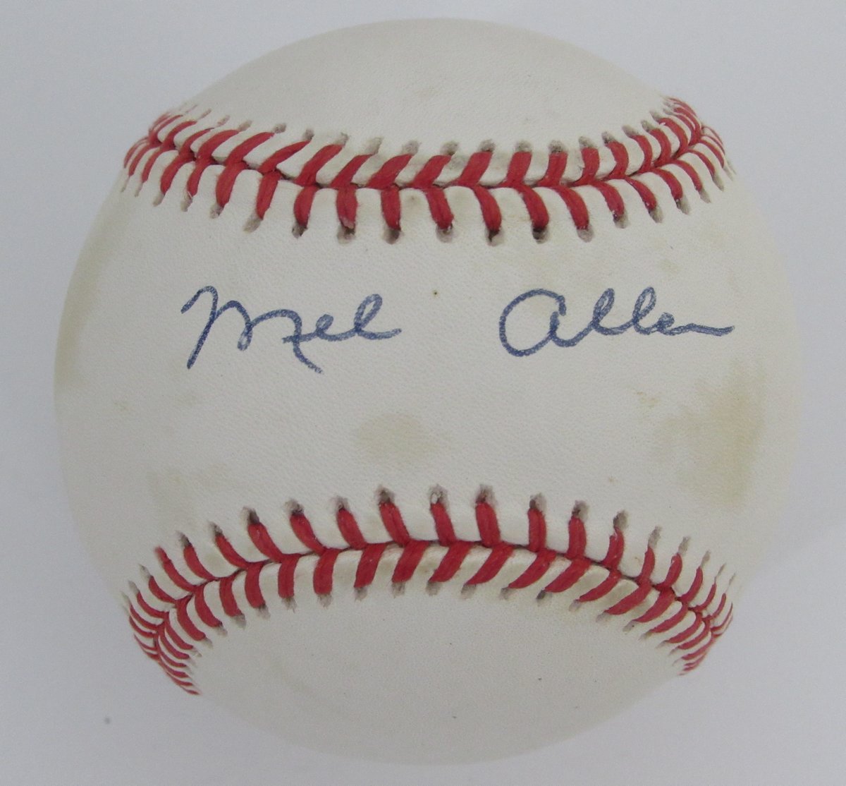 Mel Allen Signed/Autographed OAL Baseball New York Yankees PSA/DNA 195790