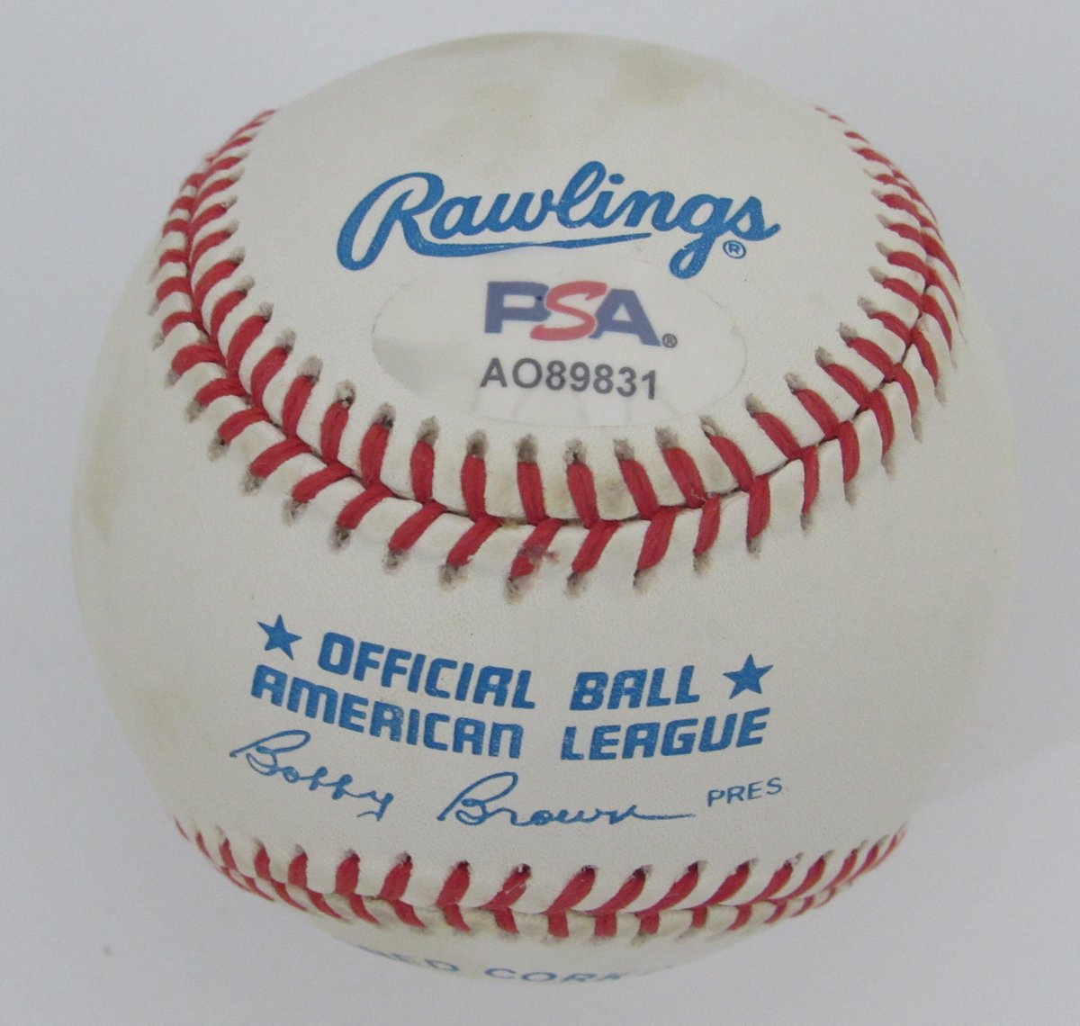 Mel Allen Signed/Autographed OAL Baseball New York Yankees PSA/DNA 195790