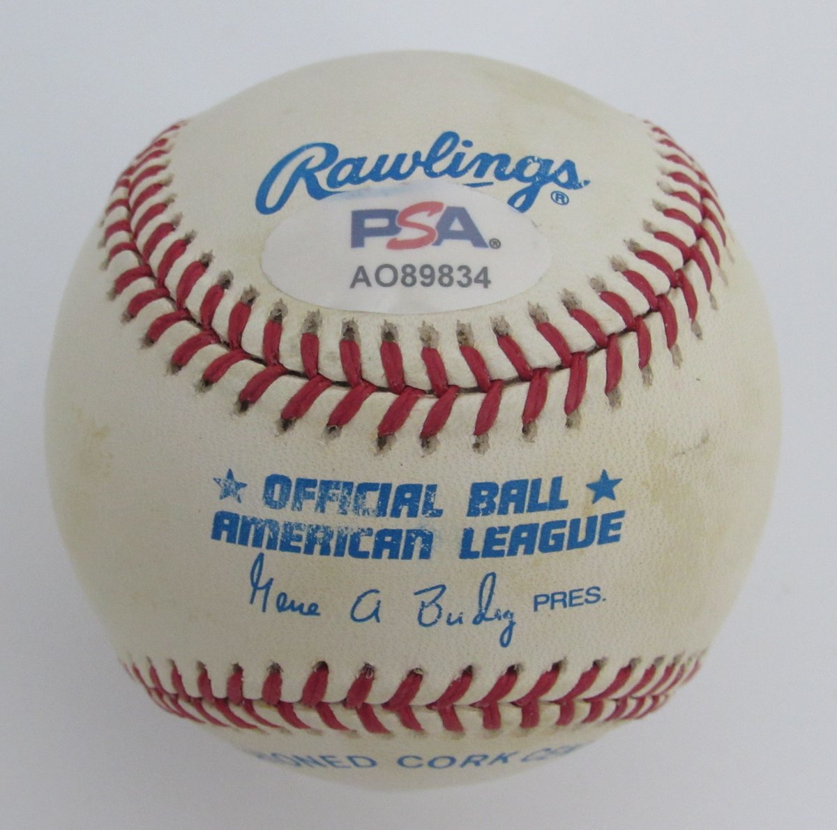 Goose Gossage HOF Signed/Auto OAL Baseball New York Yankees PSA/DNA 195792