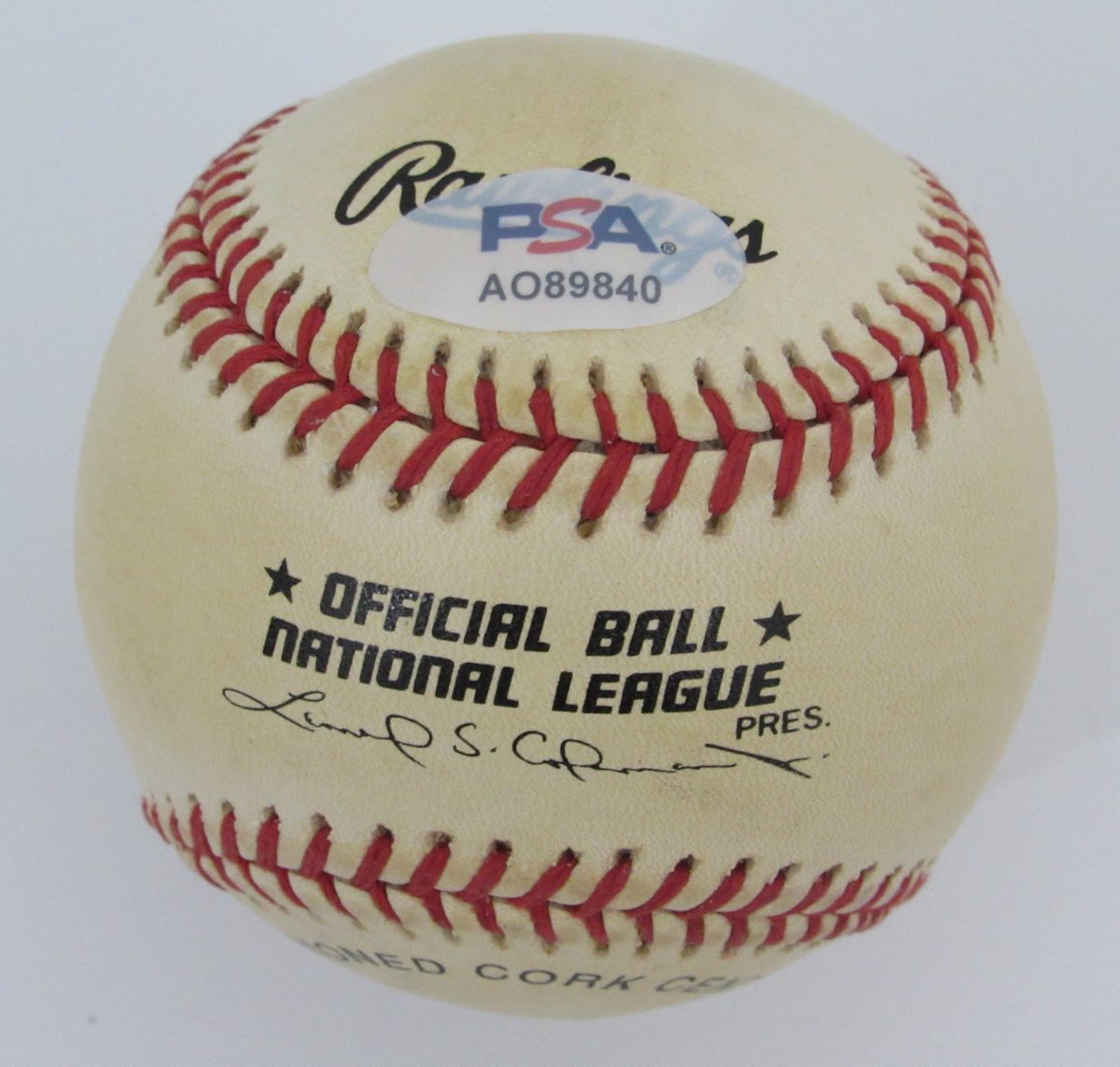 Mike Piazza HOF Signed/Autographed ONL Baseball New York Mets PSA/DNA 195793