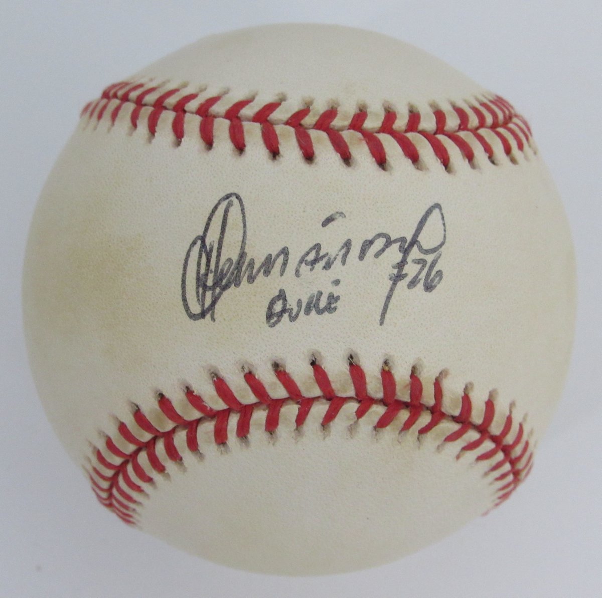 Orlando Hernandez Signed/Inscribed OAL Baseball New York Yankees PSA/DNA 195796