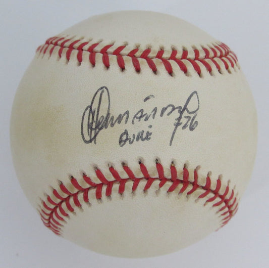 Orlando Hernandez Signed/Inscribed OAL Baseball New York Yankees PSA/DNA 195796
