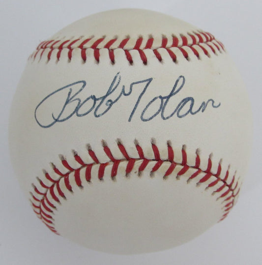 Bobby Tolan Signed/Auto ONL Baseball Philadelphia Phillies PSA/DNA 195809