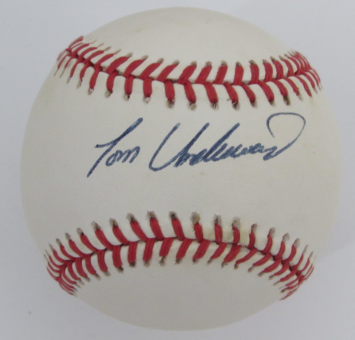 Tom Underwood Signed/Auto ONL Baseball Philadelphia Phillies PSA/DNA 195811