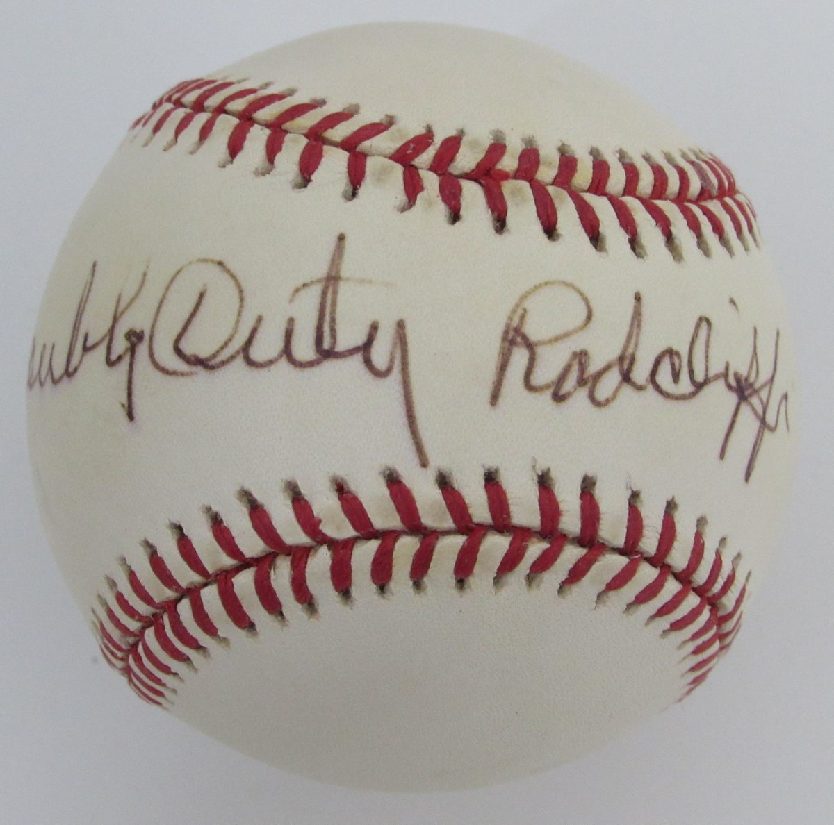 Ted Double Duty Radcliffe Signed/Auto ONL Baseball Black Barons PSA/DNA 195813