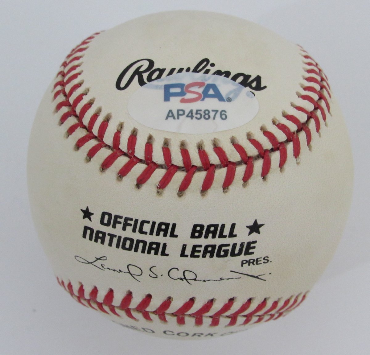 Joe Nuxhall Signed/Autographed ONL Baseball Cincinnati Reds PSA/DNA 195815