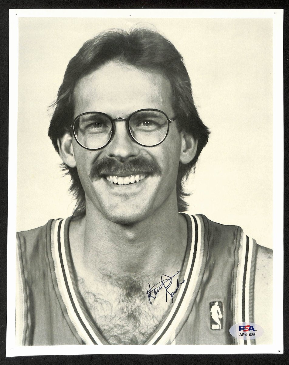Kurt Rambis Signed/Autographed 8x10 Photo Los Angeles Lakers PSA/DNA 196666