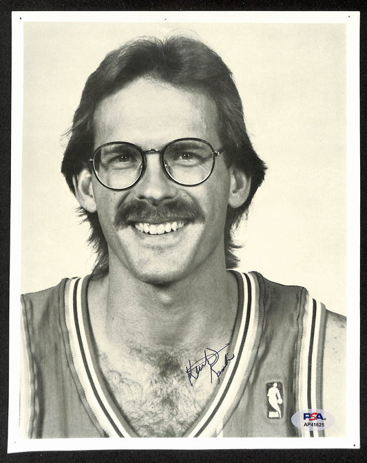 Kurt Rambis Signed/Autographed 8x10 Photo Los Angeles Lakers PSA/DNA 196666