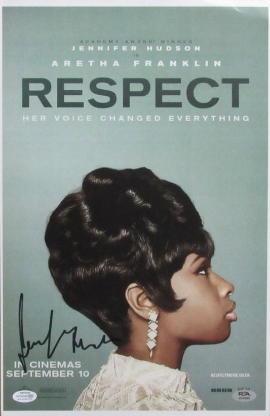 Jennifer Hudson Signed/Autographed 11x17 Movie Poster "Respect" PSA/DNA 195852