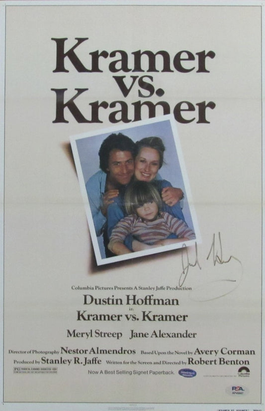 Justin Henry Signed/Auto 11x17 Movie Poster "Kramer vs. Kramer" PSA/DNA 195856
