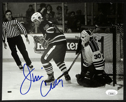 Jim Craig Signed/Autographed 8x10 B/W Photo Team USA Hockey JSA 196212