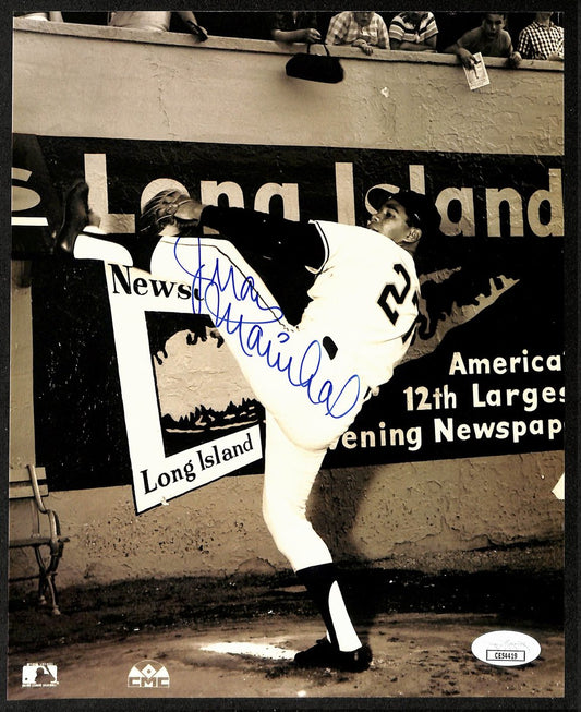 Juan Marichal HOF Signed/Autographed 8x10 B/W Photo New York Giants JSA 196618