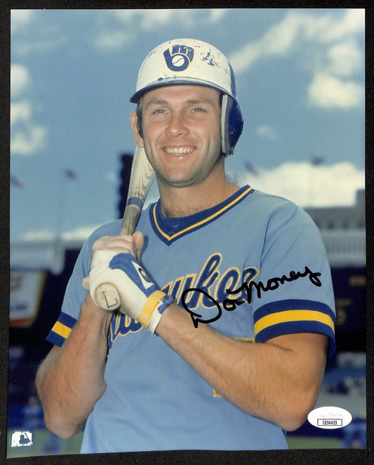 Don Money Signed/Autographed 8x10 Photo Milwaukee Brewers JSA 196652