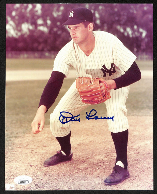 Don Larsen Signed/Autographed 8x10 Photo New York Yankees JSA 196163