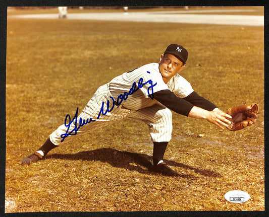 Gene Woodling Signed/Autographed 8x10 Photo New York Yankees JSA 196164