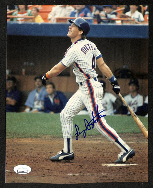 Lenny Dykstra Signed/Autographed 8x10 Photo New York Mets JSA 196188