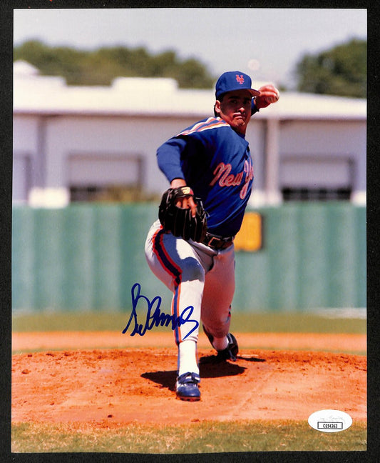 Sid Fernandez Signed/Autographed 8x10 Photo New York Mets JSA 196189