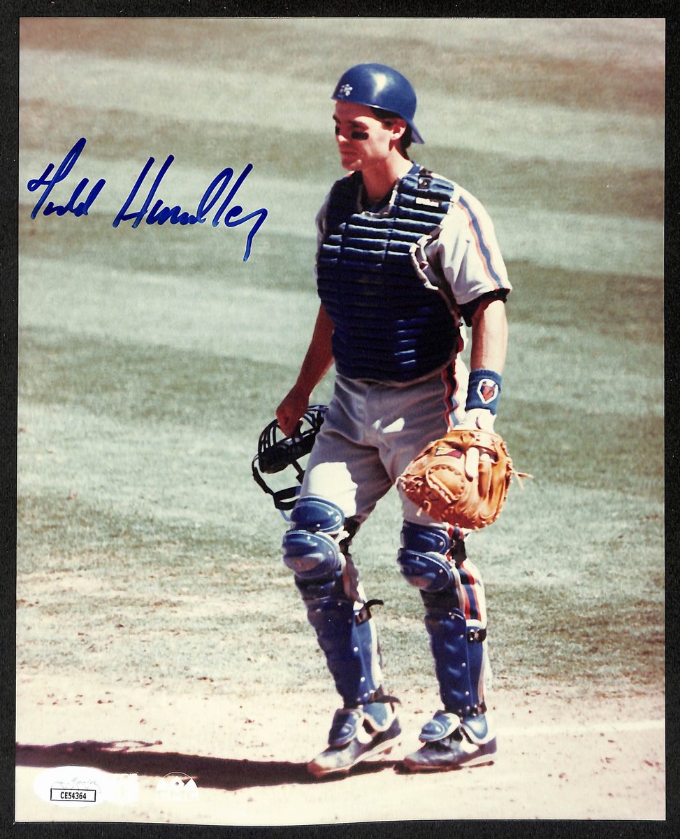 Todd Hundley Signed/Autographed 8x10 Photo New York Mets JSA 196190