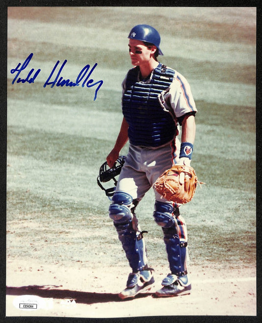 Todd Hundley Signed/Autographed 8x10 Photo New York Mets JSA 196190