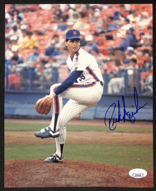 Rick Aguilera Signed/Autographed 8x10 Photo New York Mets JSA 196202