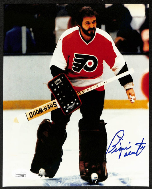 Bernie Parent HOF Signed/Autographed 8x10 Photo Philadelphia Flyers JSA 196238