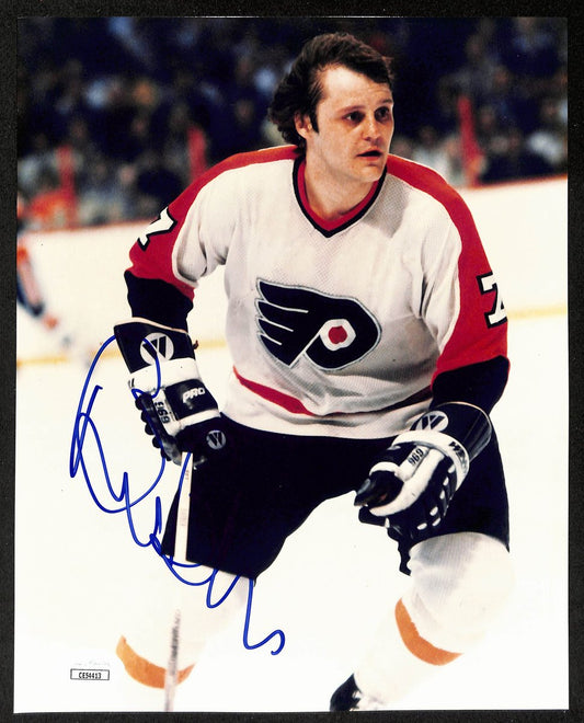 Bill Barber HOF Signed/Autographed 8x10 Photo Philadelphia Flyers JSA 196239