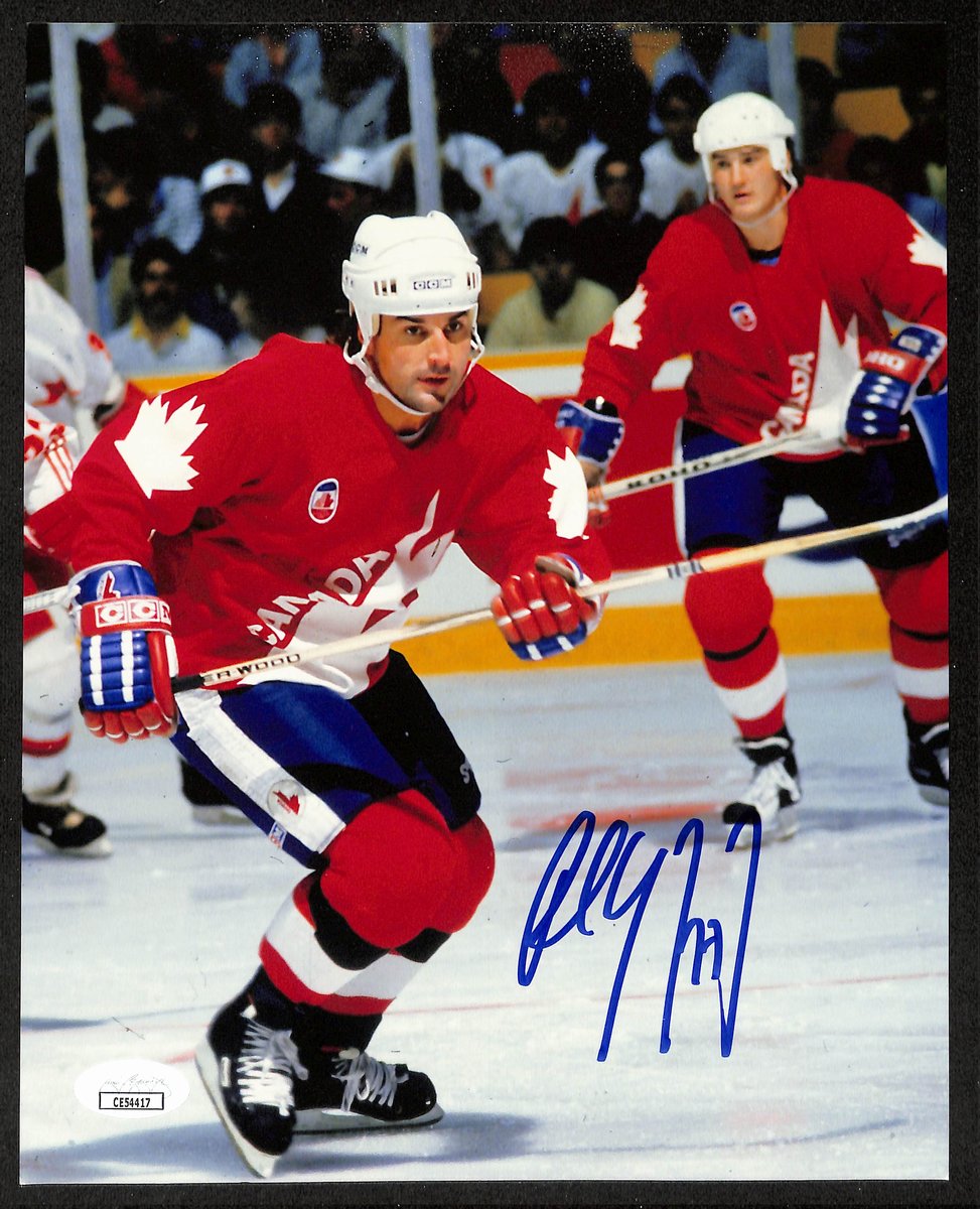 Paul Coffey HOF Signed/Autographed 8x10 Photo Team Canada JSA 196616