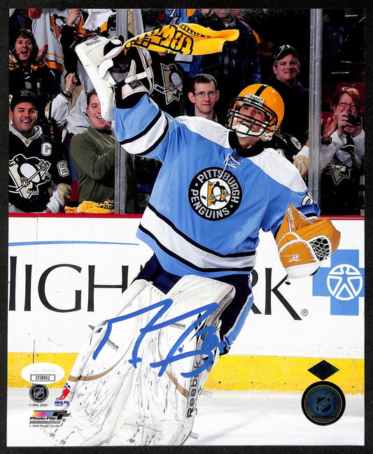 Marc-André Fleury Signed/Autographed 8x10 Photo Minnesota Wild JSA 195893