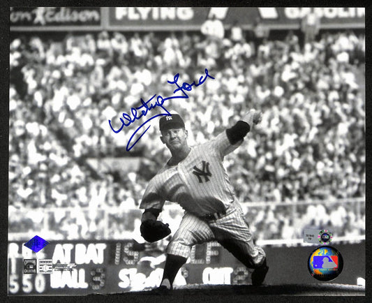 Whitey Ford HOF Signed/Auto 8x10 B/W Photo New York Yankees MLB Holo 195909