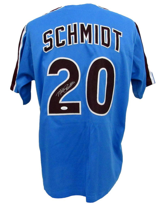 Mike Schmidt HOF Signed/Autographed Custom Baseball Jersey Phillies JSA 195675