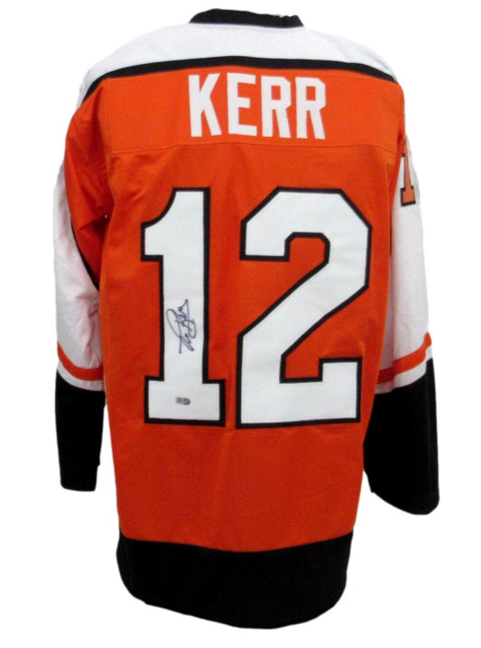 Tim Kerr Signed/Autographed Custom Hockey Jersey Philadelphia Flyers SI 195676