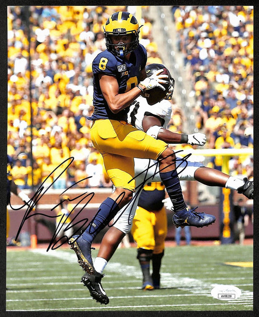 Ronnie Bell Signed/Autographed 8x10 Photo University of Michigan JSA 195928