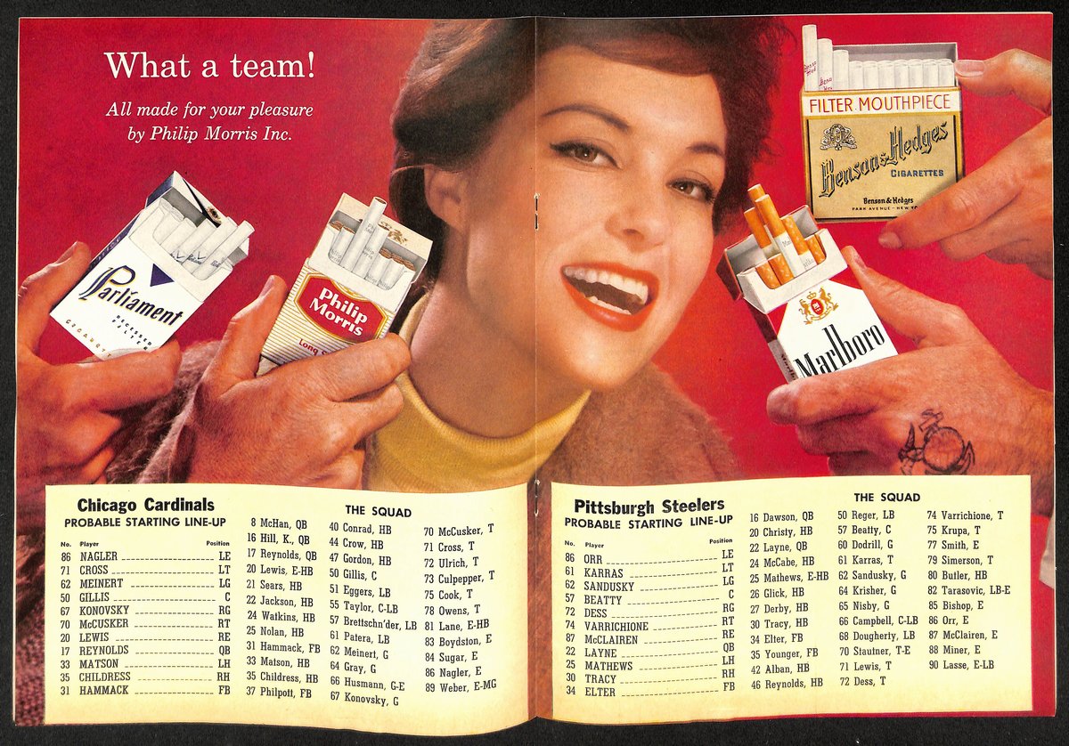 1958 Chicago Cardinals vs. Pittsburgh Steelers NFL Football Game Program 196095