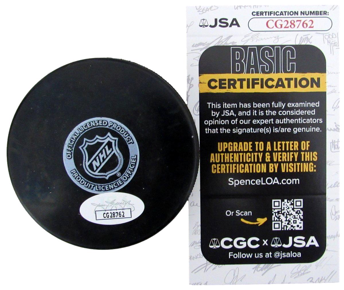 Phil Esposito HOF Signed/Autographed Chicago Blackhawks Hockey Puck JSA 197330