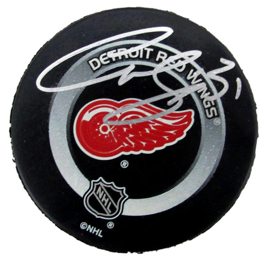Curtis Joseph Signed/Autographed Detroit Red Wings Hockey Puck JSA 197336