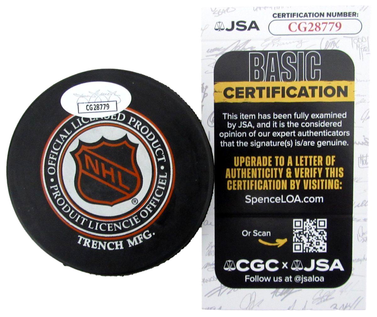 Scotty Bowman Signed/Autographed Chicago Blackhawks Hockey Puck JSA 197342