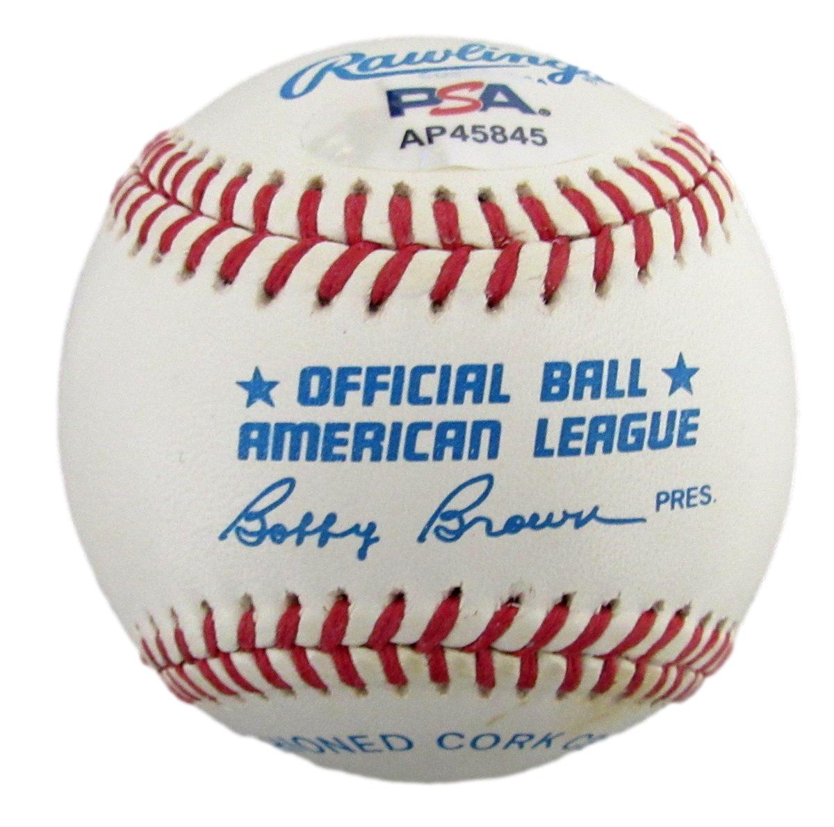 Milt Cuyler Signed/Autographed OAL Baseball Detroit Tigers PSA/DNA 197350