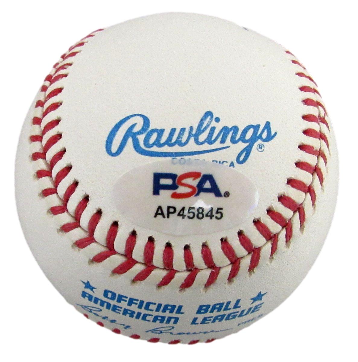 Milt Cuyler Signed/Autographed OAL Baseball Detroit Tigers PSA/DNA 197350