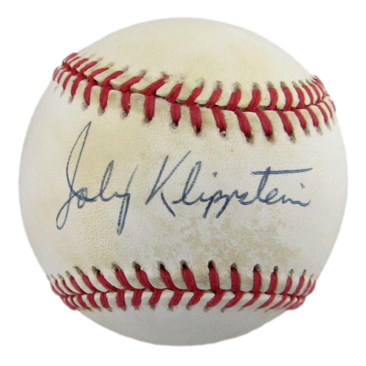 Johnny Klippstein Signed/Autographed ONL Baseball Chicago Cubs PSA/DNA 197353