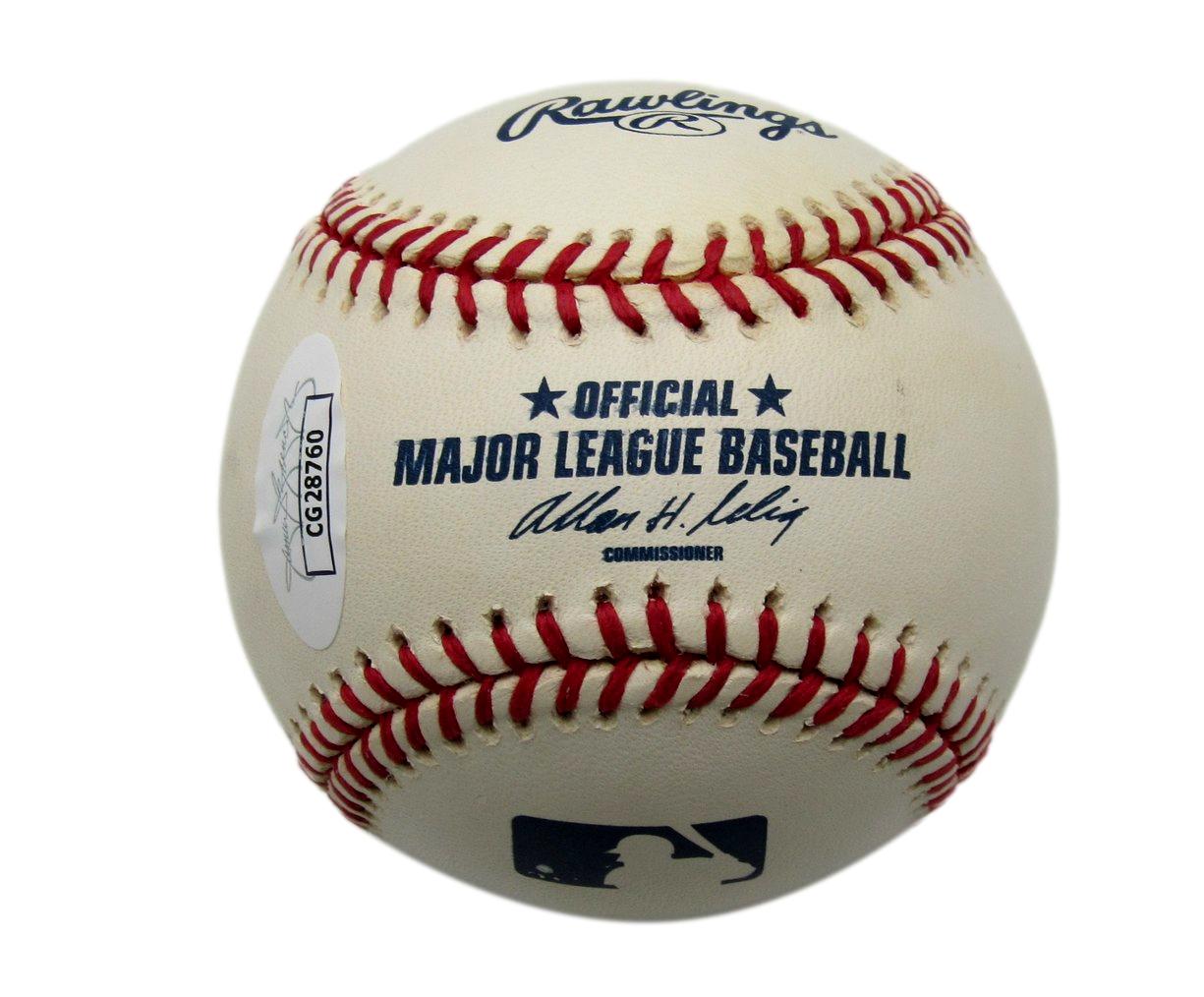 Phil Rizzuto HOF Signed/Inscribed OML Baseball New York Yankees JSA 197362