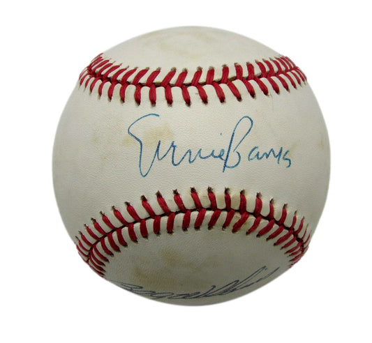Ernie Banks/Billy Williams HOF Signed/Auto ONL Baseball Chicago Cubs JSA 197366