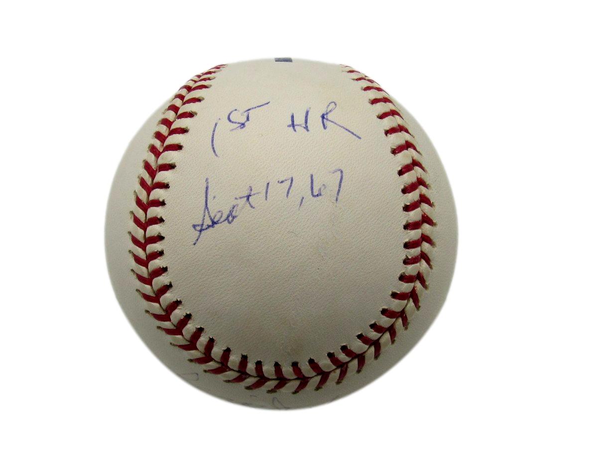 Reggie Jackson HOF Signed/Inscribed OML Baseball New York Yankees JSA 197370