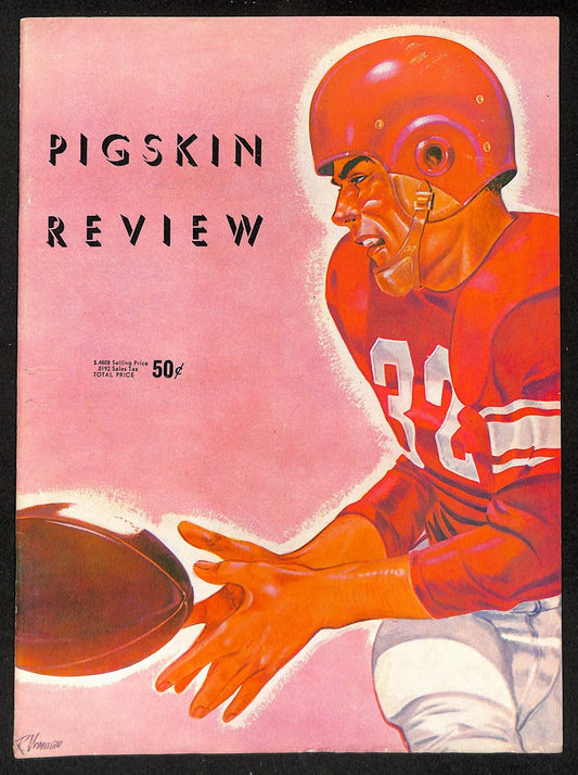 1955 Notre Dame @ USC  Vintage College Football Game Program 196461