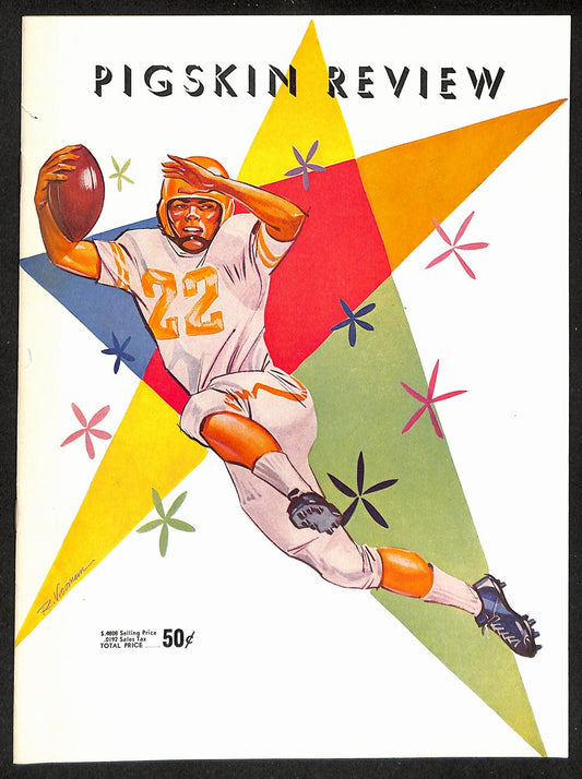 1958 Notre Dame @ USC Vintage College Football Game Program 196483